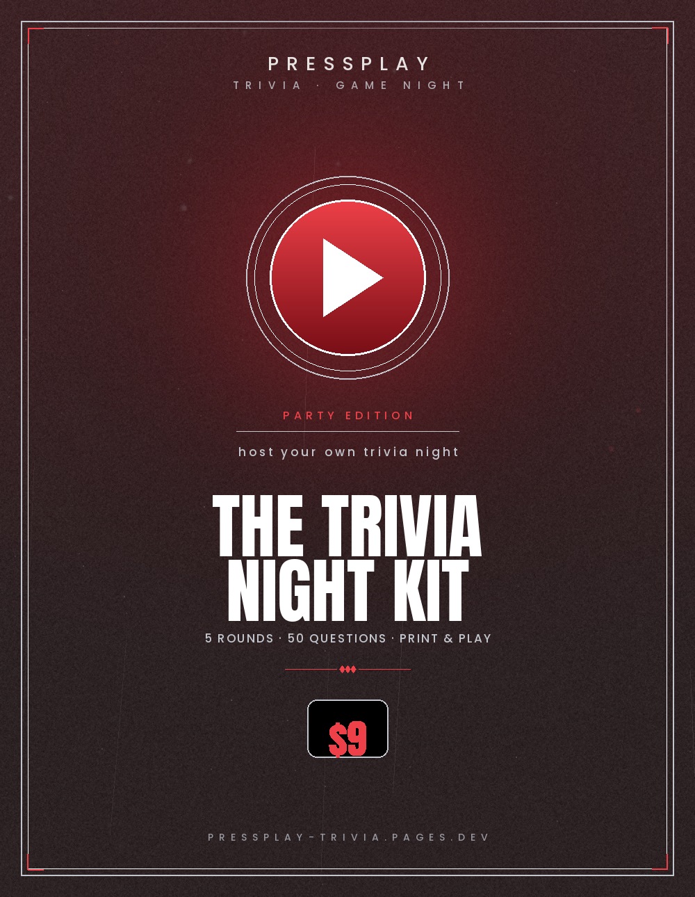 The Trivia Night Kit cover